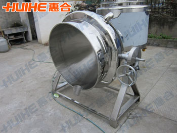 Natural Gas Heating Jacketed Kettle