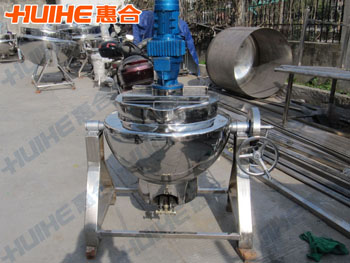 Open Fire Heating Jacketed Kettle