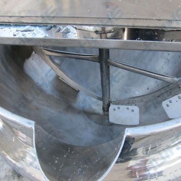 刮邊刮底攪拌夾層鍋裝置