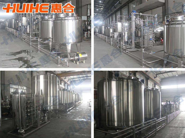 牛奶生產(chǎn)線(xiàn)成品圖